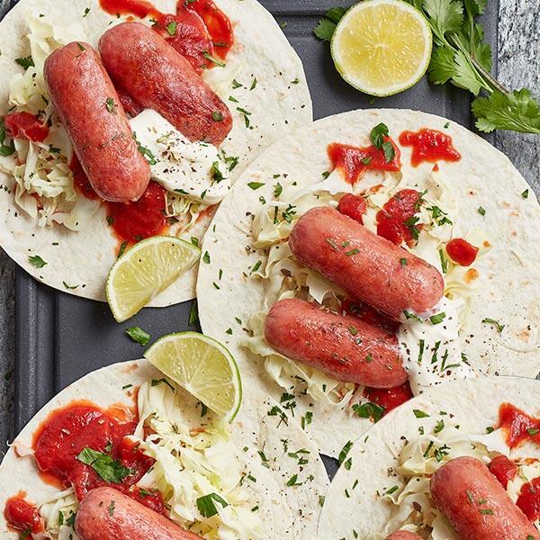 Tacos de salsichas preview